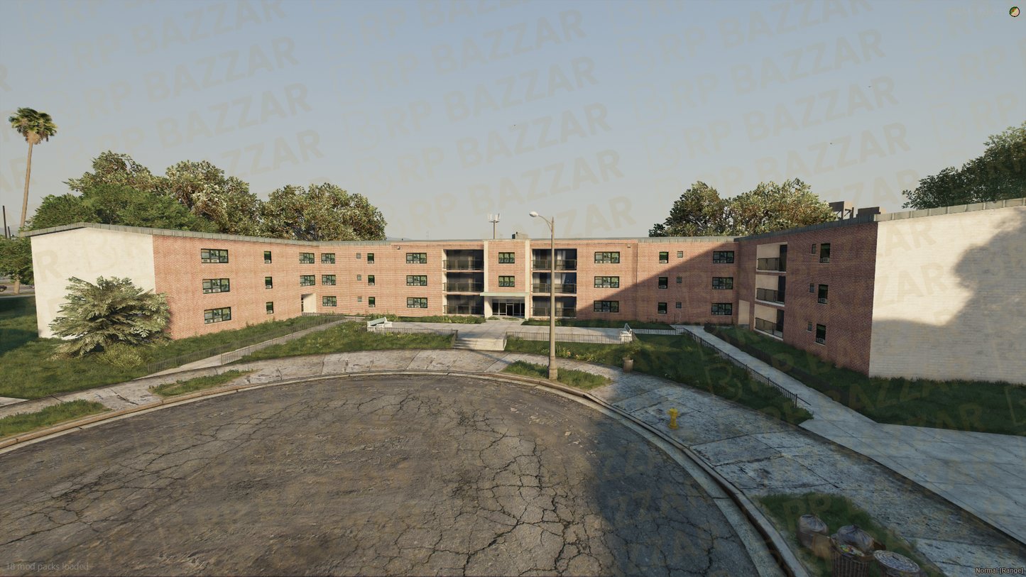 Shadow Gang Exterior FiveM MLO — GTA RP Interior — ESX QB QBOX — RPBazzar