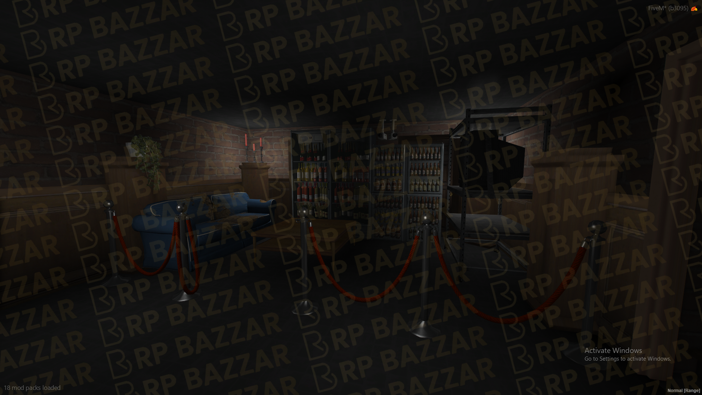 Busy Bar & Grill FiveM MLO — GTA RP Interior — ESX QB QBOX — RPBazzar