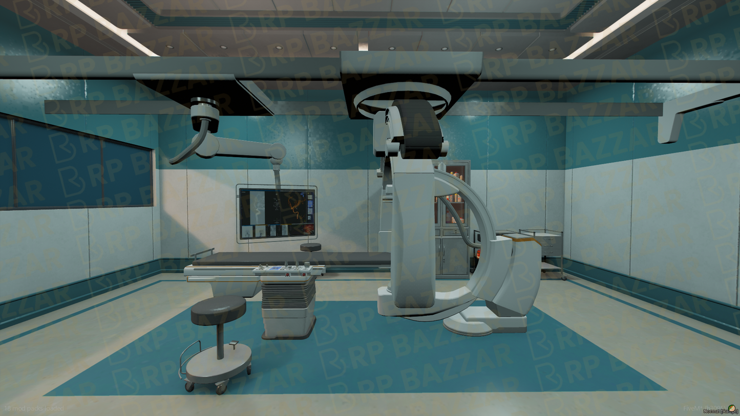 Sunrise Hospital FiveM MLO — GTA RP Interior — ESX QB QBOX — RPBazzar
