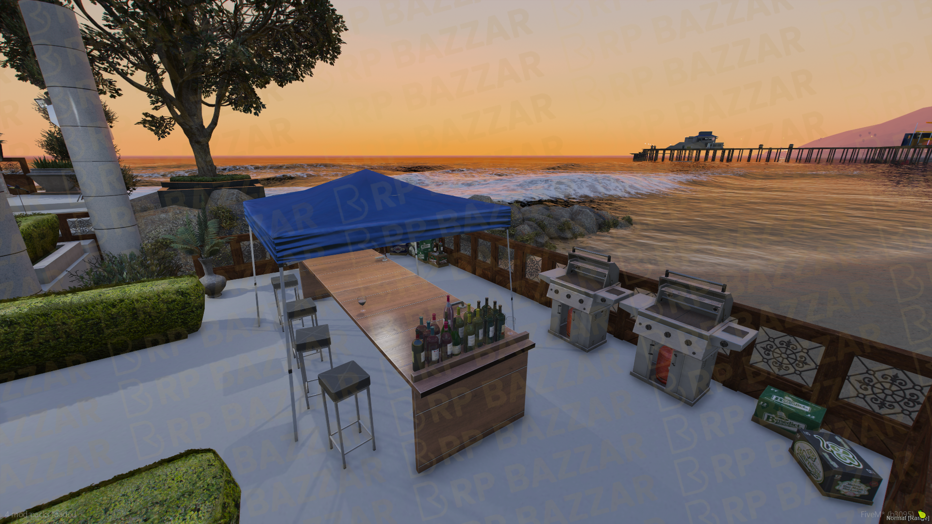 Elegant Wedding Venue FiveM MLO — GTA RP Interior — ESX QB QBOX — RPBazzar