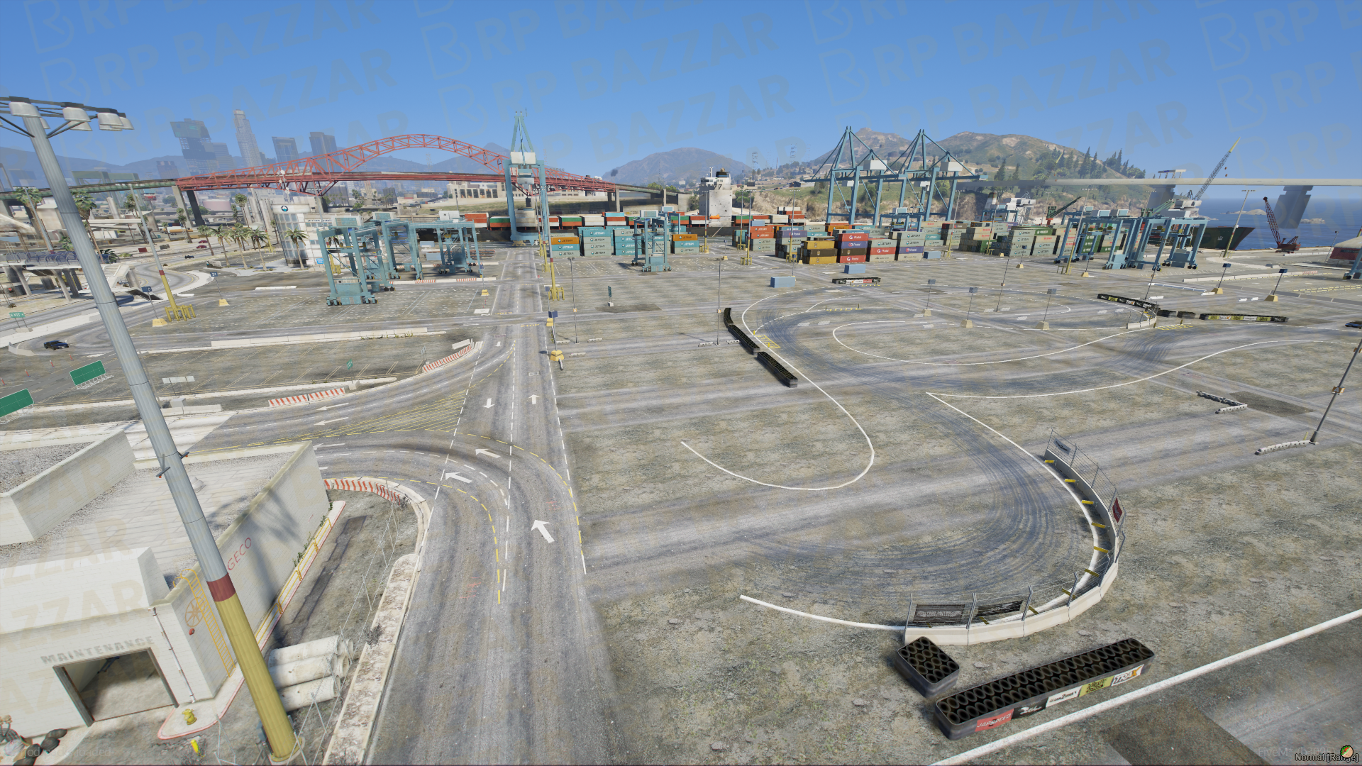 Urban Race Track FiveM MLO — GTA RP Interior — ESX QB QBOX — RPBazzar