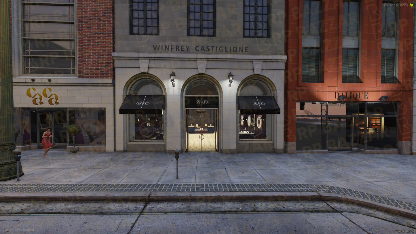 Daring Heist & Robbery Location FiveM MLO — GTA RP Interior — ESX QB QBOX — RPBazzar