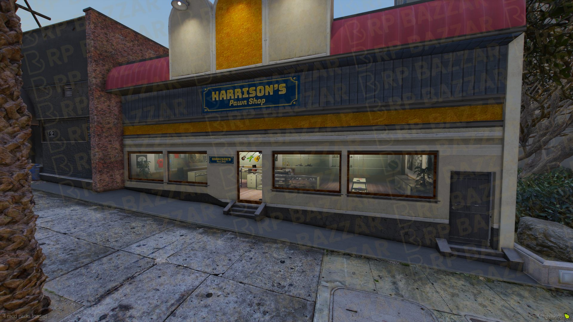 Gritty Pawn Shop FiveM MLO — GTA RP Interior — ESX QB QBOX — RPBazzar