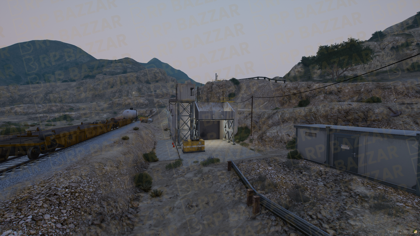 Fortified Bunker FiveM MLO — GTA RP Interior — ESX QB QBOX — RPBazzar