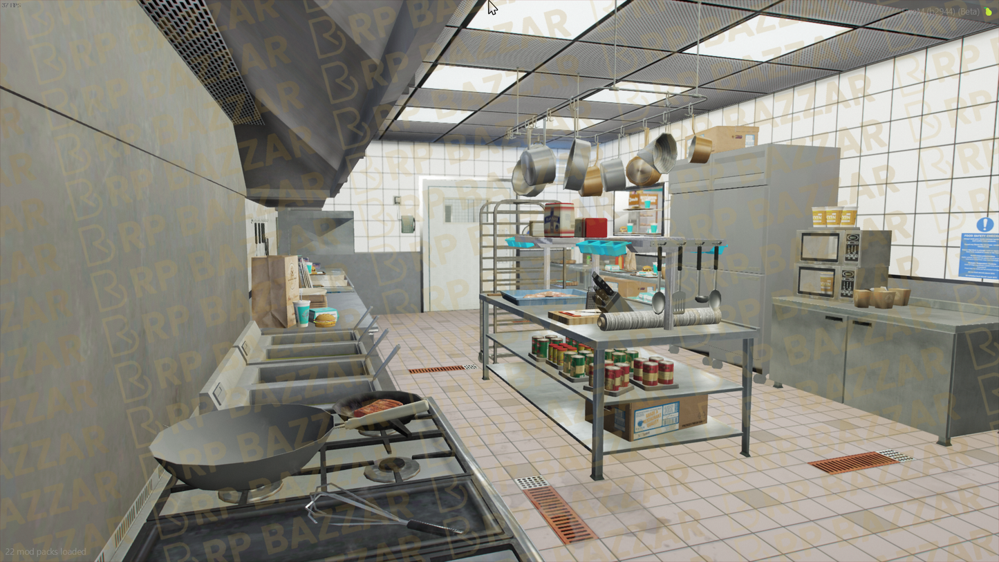 Premium Cafe FiveM MLO — GTA RP Interior — ESX QB QBOX — RPBazzar