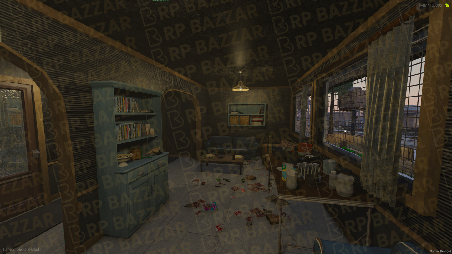 Mega Gang Compound FiveM MLO — GTA RP Interior — ESX QB QBOX — RPBazzar