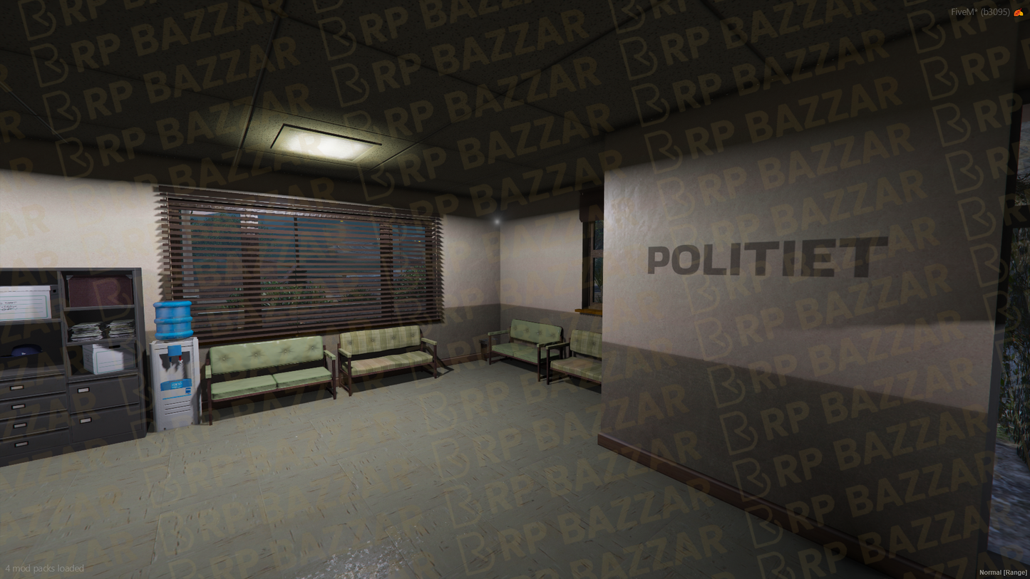Riverside Police Station FiveM MLO — GTA RP Interior — ESX QB QBOX — RPBazzar