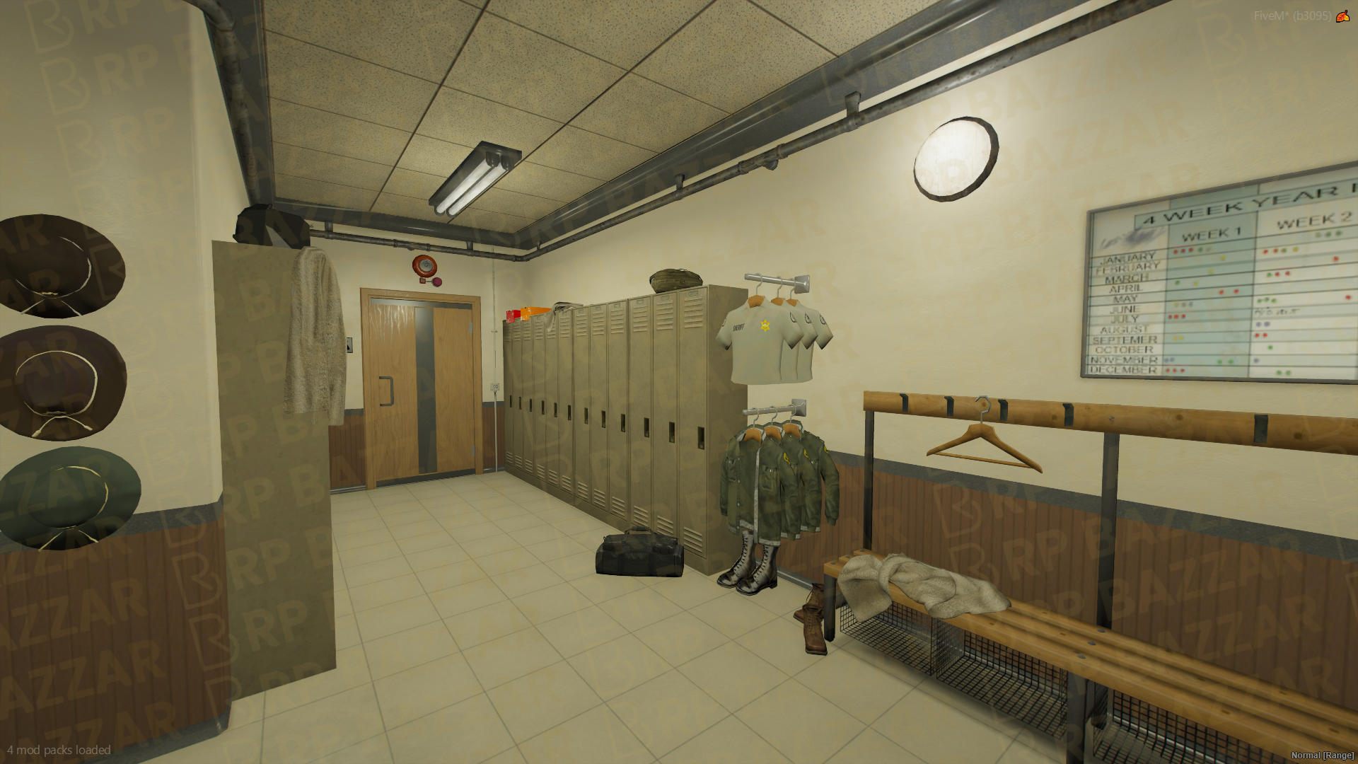 Frontline Police Station FiveM MLO — GTA RP Interior — ESX QB QBOX — RPBazzar