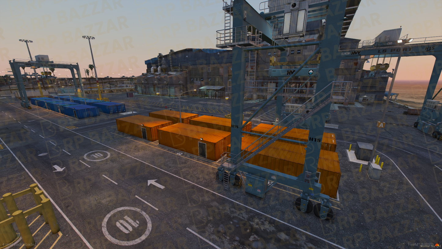 Massive Storage Room & Warehouse FiveM MLO — GTA RP Interior — ESX QB QBOX — RPBazzar