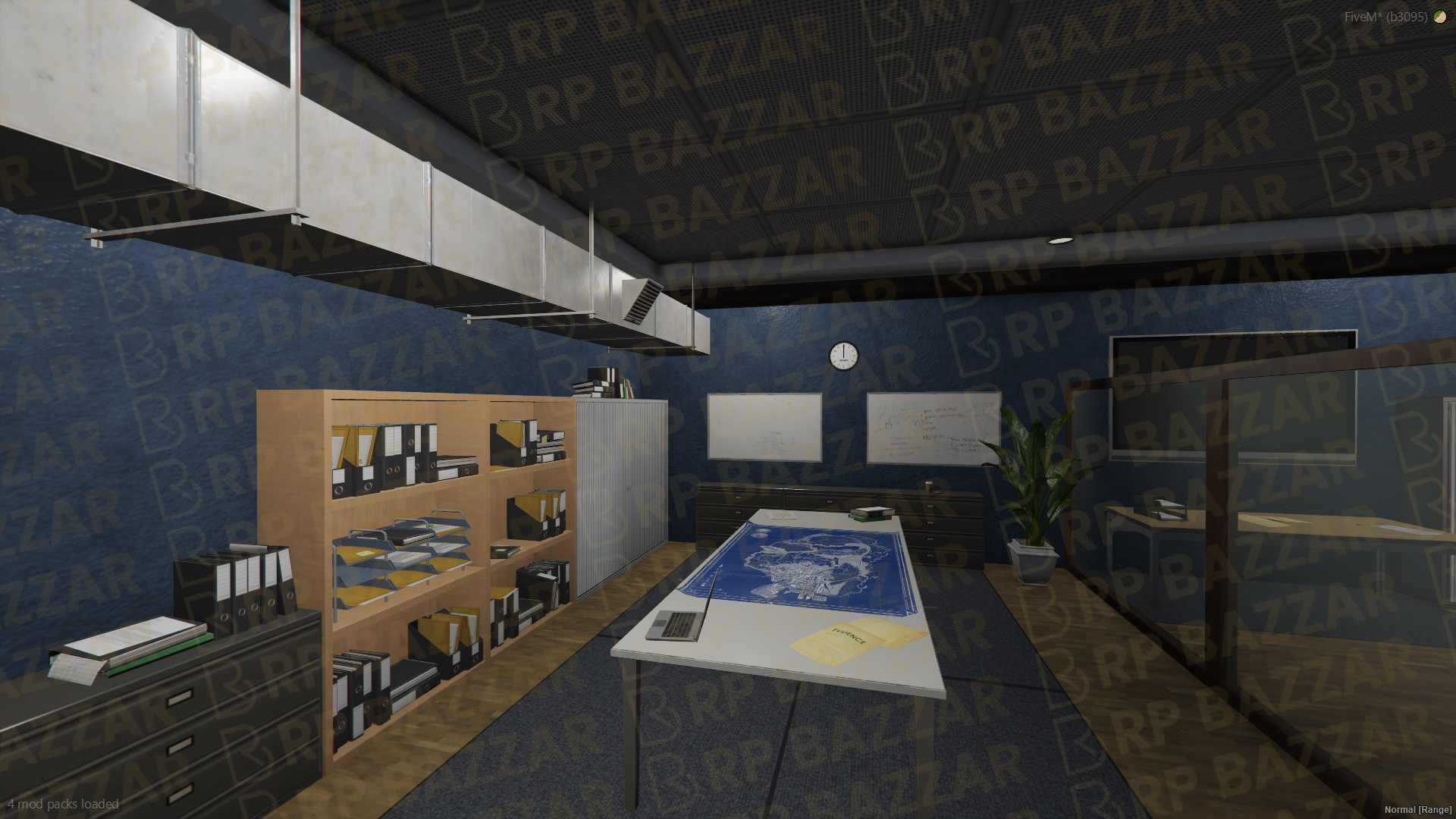 Urban Police Station FiveM MLO — GTA RP Interior — ESX QB QBOX — RPBazzar