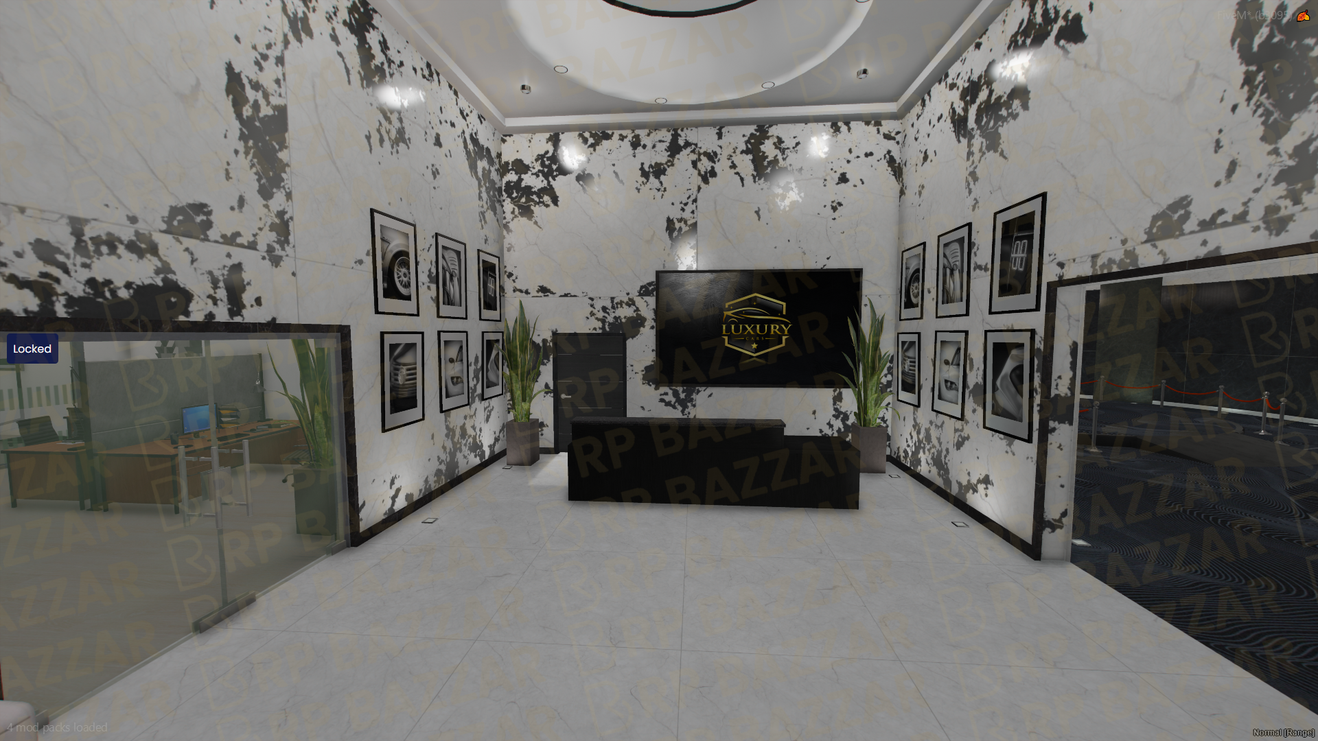 Showroom Vehicle Shop FiveM MLO — GTA RP Interior — ESX QB QBOX — RPBazzar