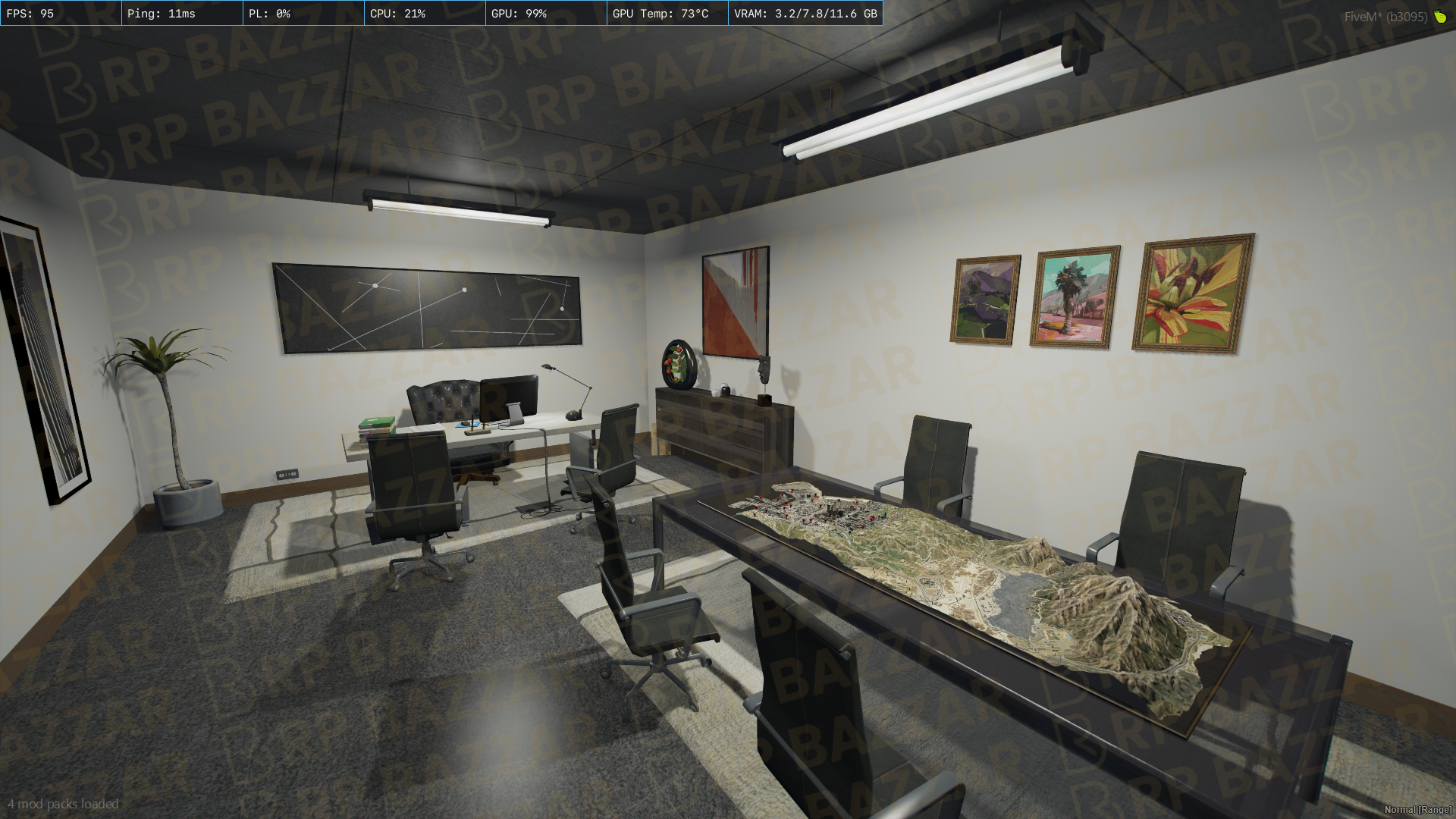 Executive Office FiveM MLO — GTA RP Interior — ESX QB QBOX — RPBazzar