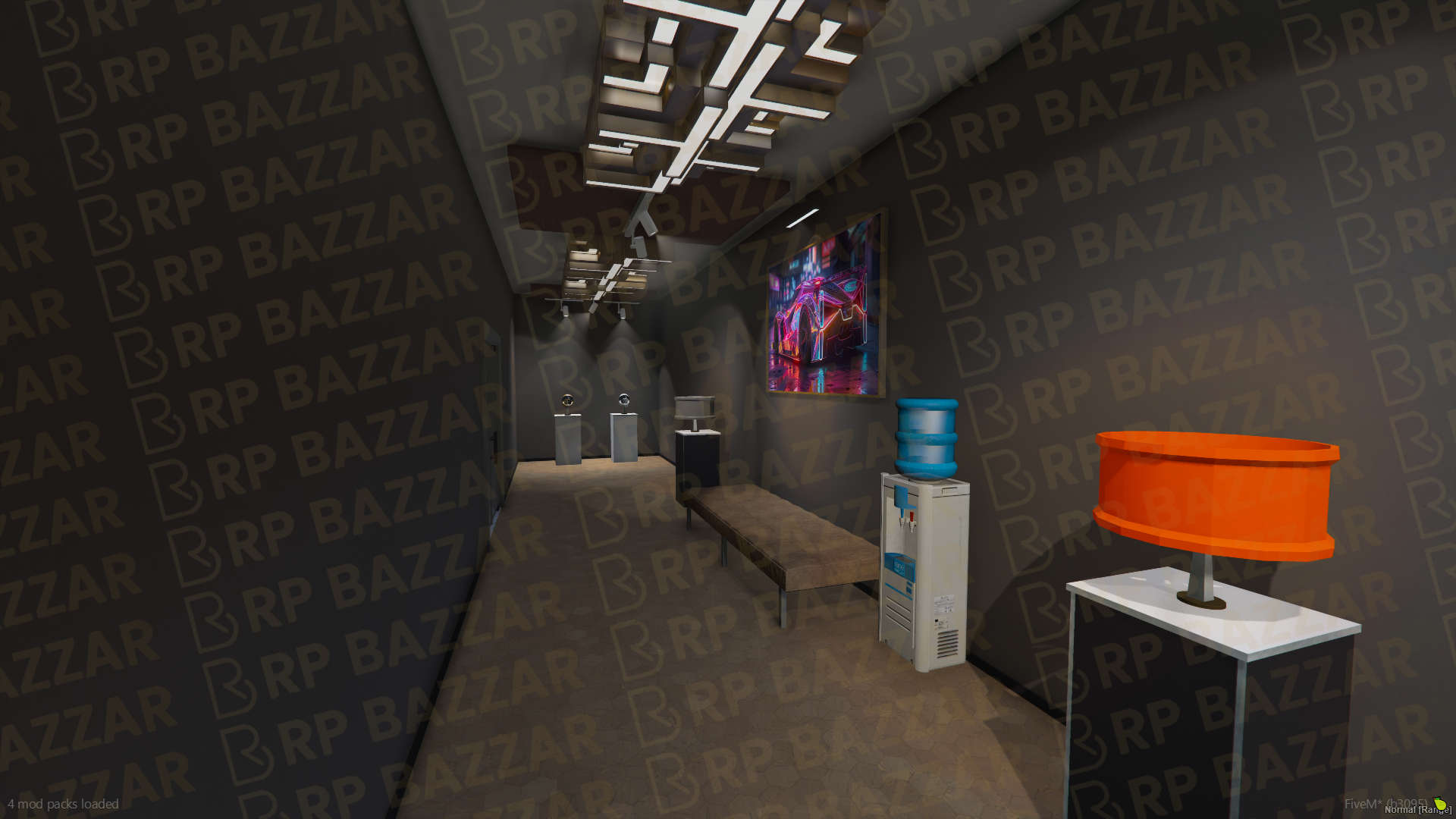 Pro Race Track FiveM MLO — GTA RP Interior — ESX QB QBOX — RPBazzar