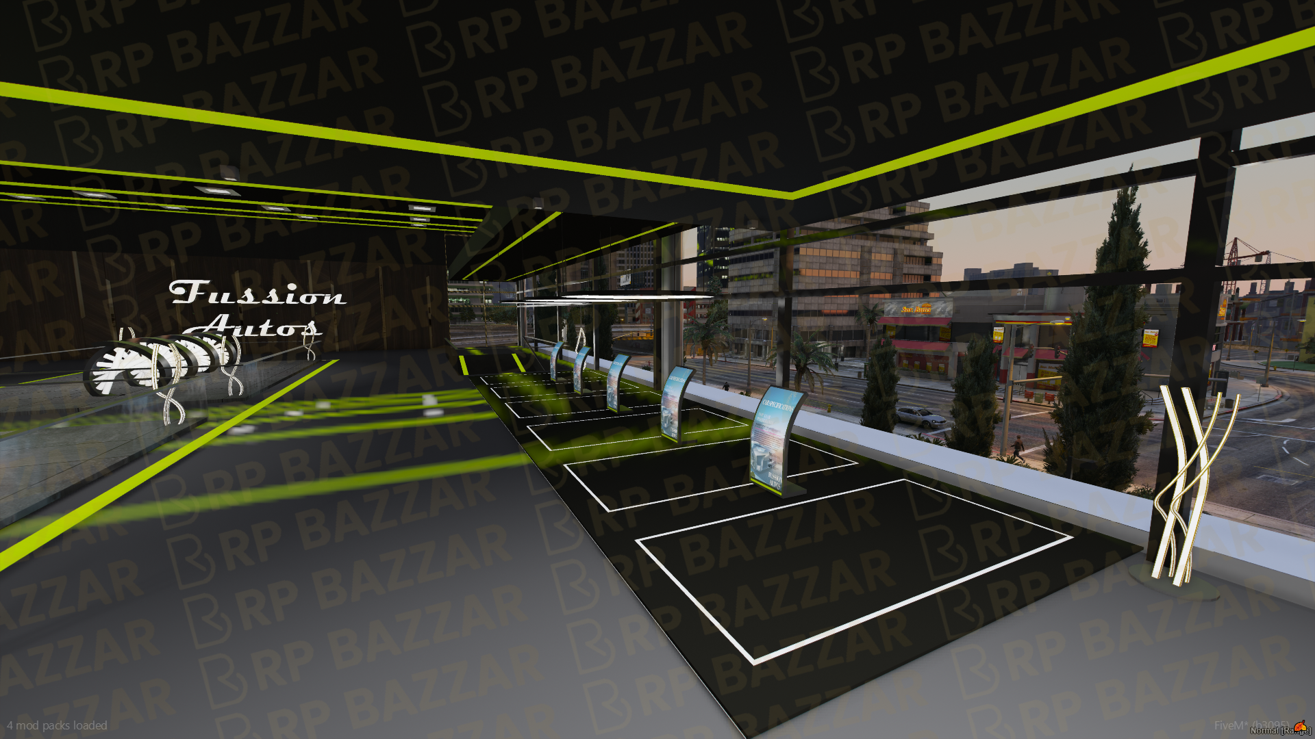 Luxury Vehicle Shop FiveM MLO — GTA RP Interior — ESX QB QBOX — RPBazzar