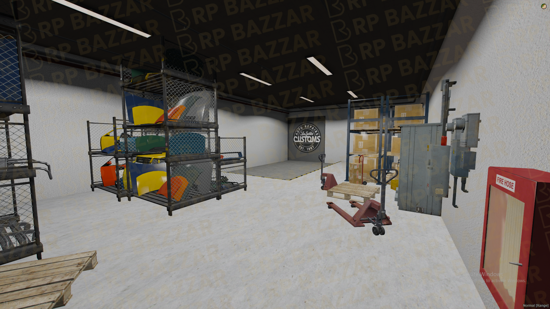 Tuning Mechanic Shop FiveM MLO — GTA RP Interior — ESX QB QBOX — RPBazzar