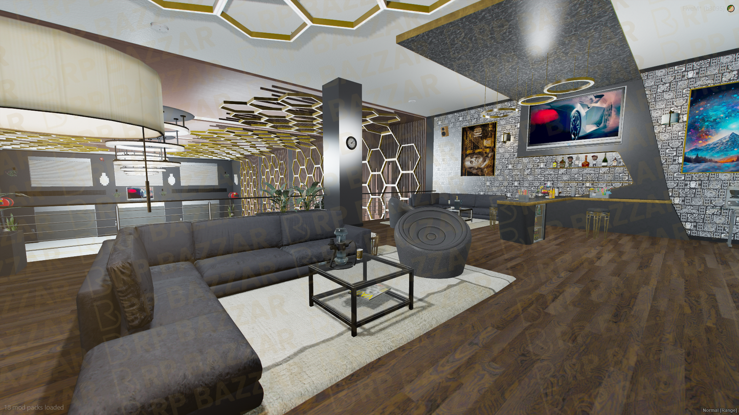Smoky Mechanic Shop FiveM MLO — GTA RP Interior — ESX QB QBOX — RPBazzar