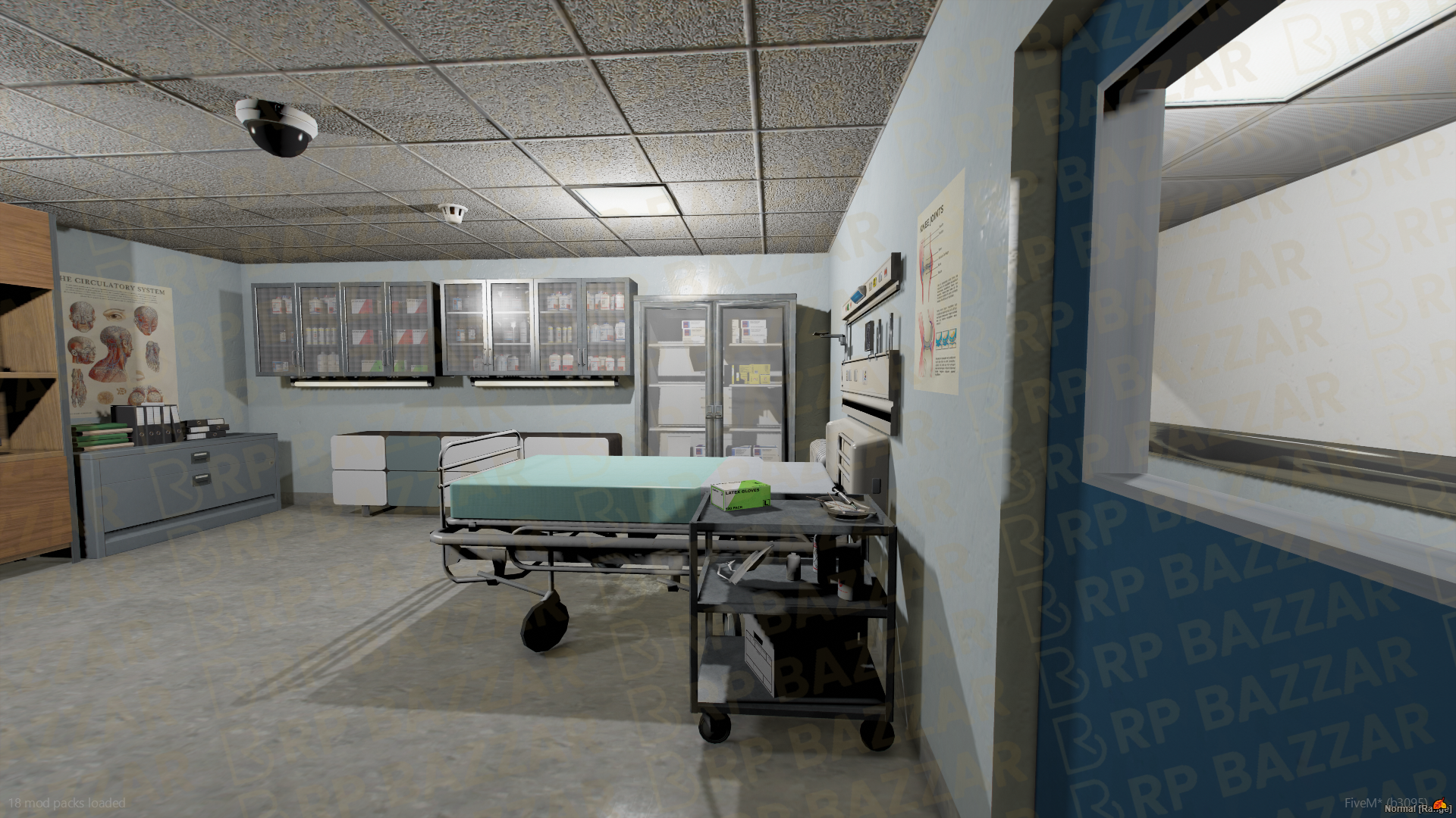Riverside Hospital FiveM MLO — GTA RP Interior — ESX QB QBOX — RPBazzar
