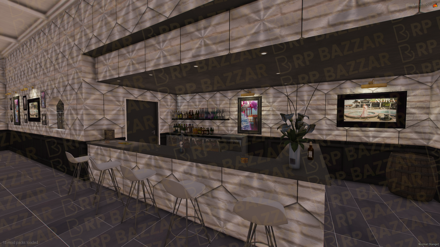 Vintage Clothing Store FiveM MLO — GTA RP Interior — ESX QB QBOX — RPBazzar