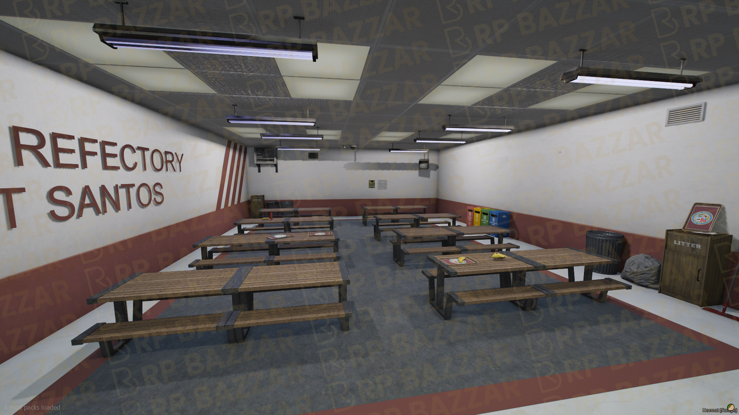 Maximum Prison FiveM MLO — GTA RP Interior — ESX QB QBOX — RPBazzar