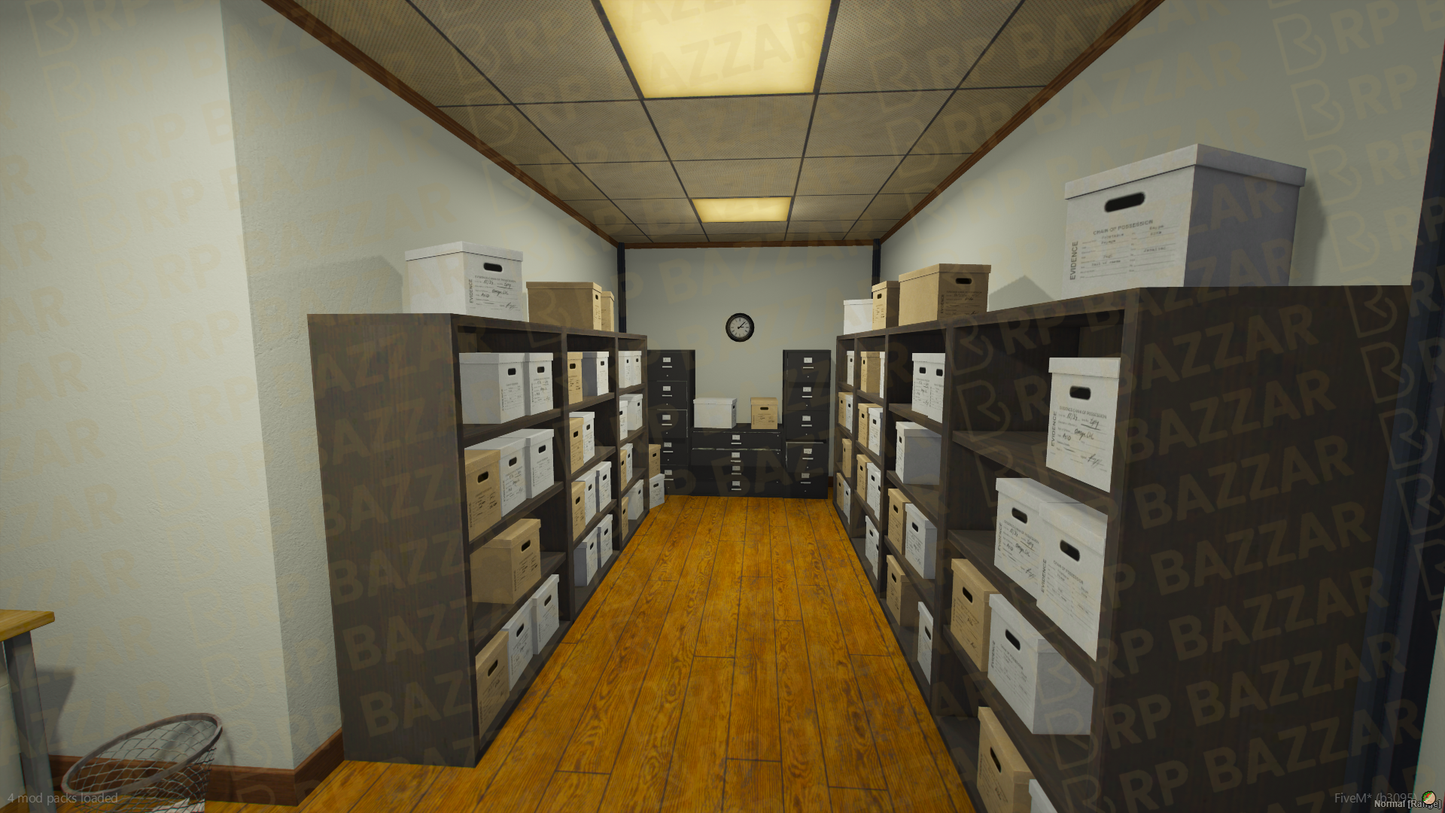 035.Police Station FiveM MLO — rpbazzar