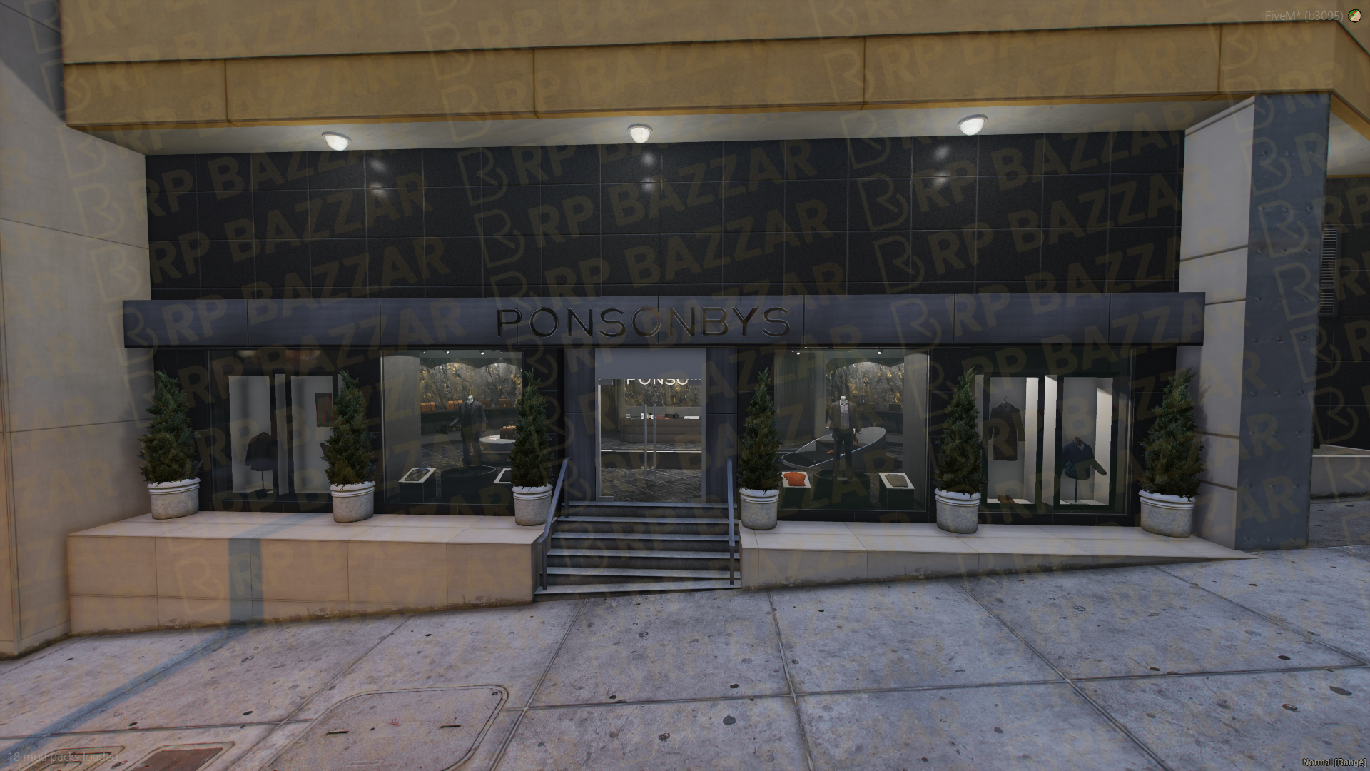 Elite Clothing Store FiveM MLO — GTA RP Interior — ESX QB QBOX — RPBazzar