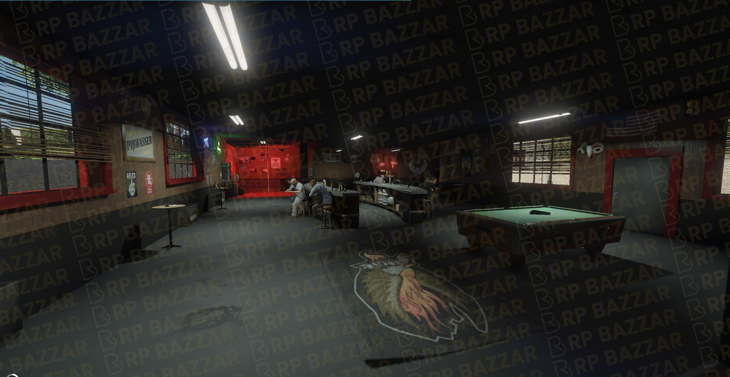 Luxury Gang Villa FiveM MLO — GTA RP Interior — ESX QB QBOX — RPBazzar