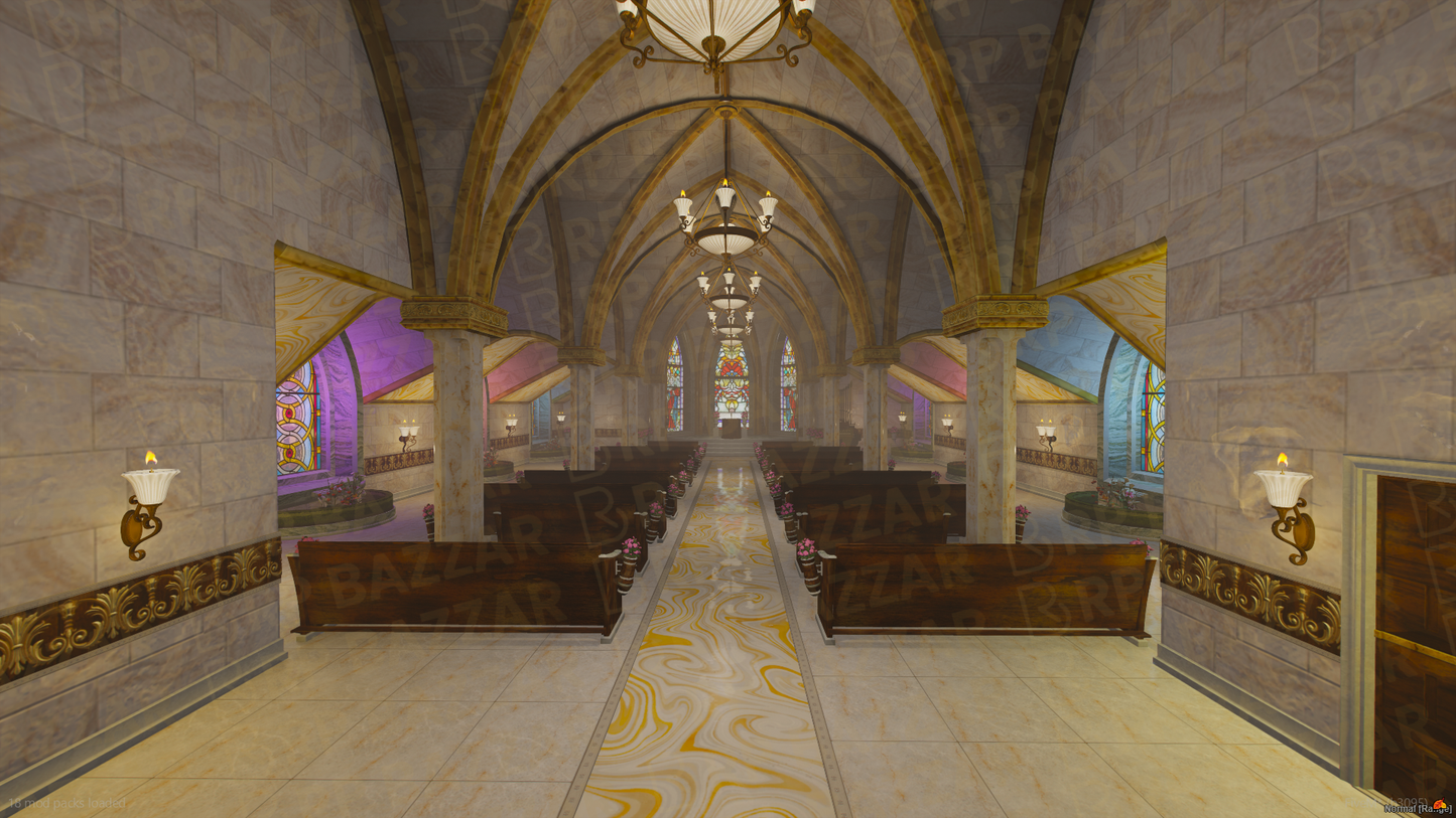 Faithful Church FiveM MLO — GTA RP Interior — ESX QB QBOX — RPBazzar