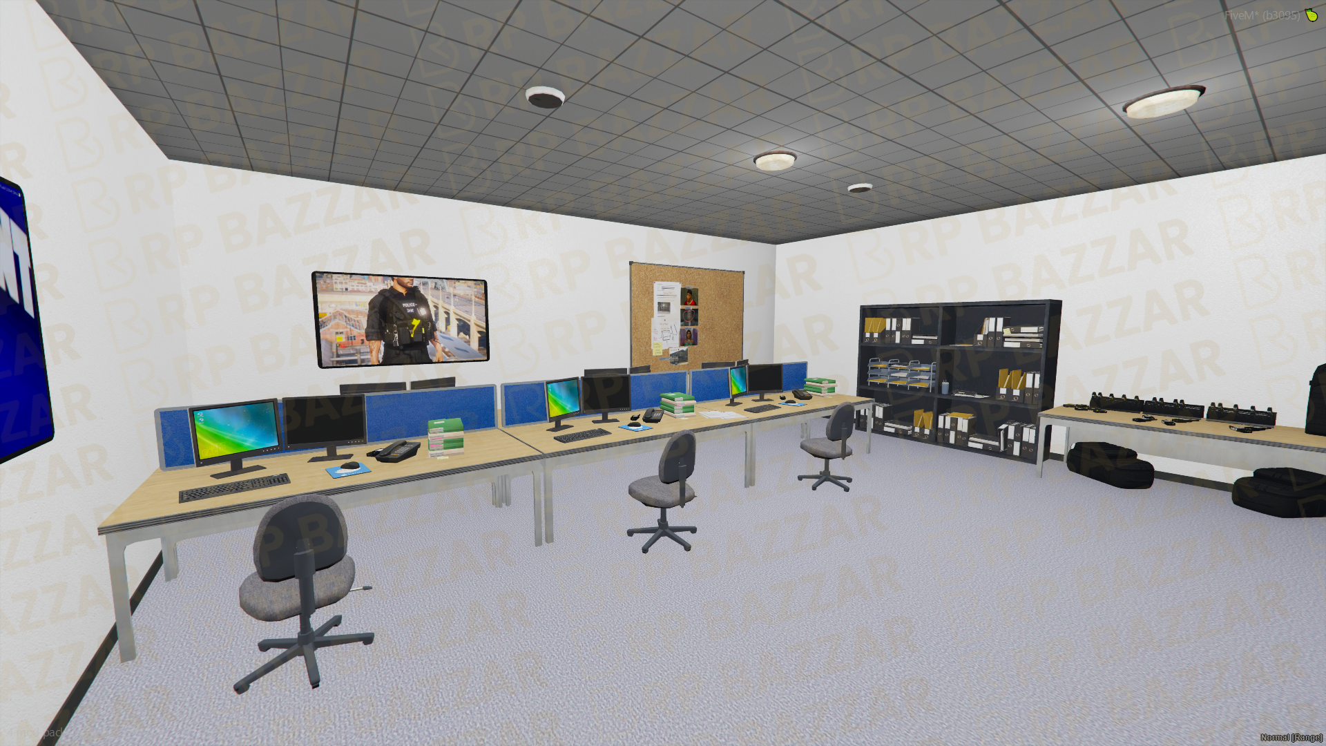 Old Police Station FiveM MLO — GTA RP Interior — ESX QB QBOX — RPBazzar