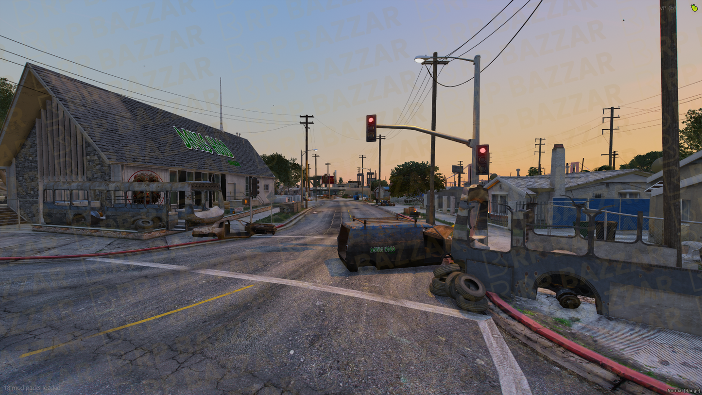 Brutal Gang Exterior FiveM MLO — GTA RP Interior — ESX QB QBOX — RPBazzar