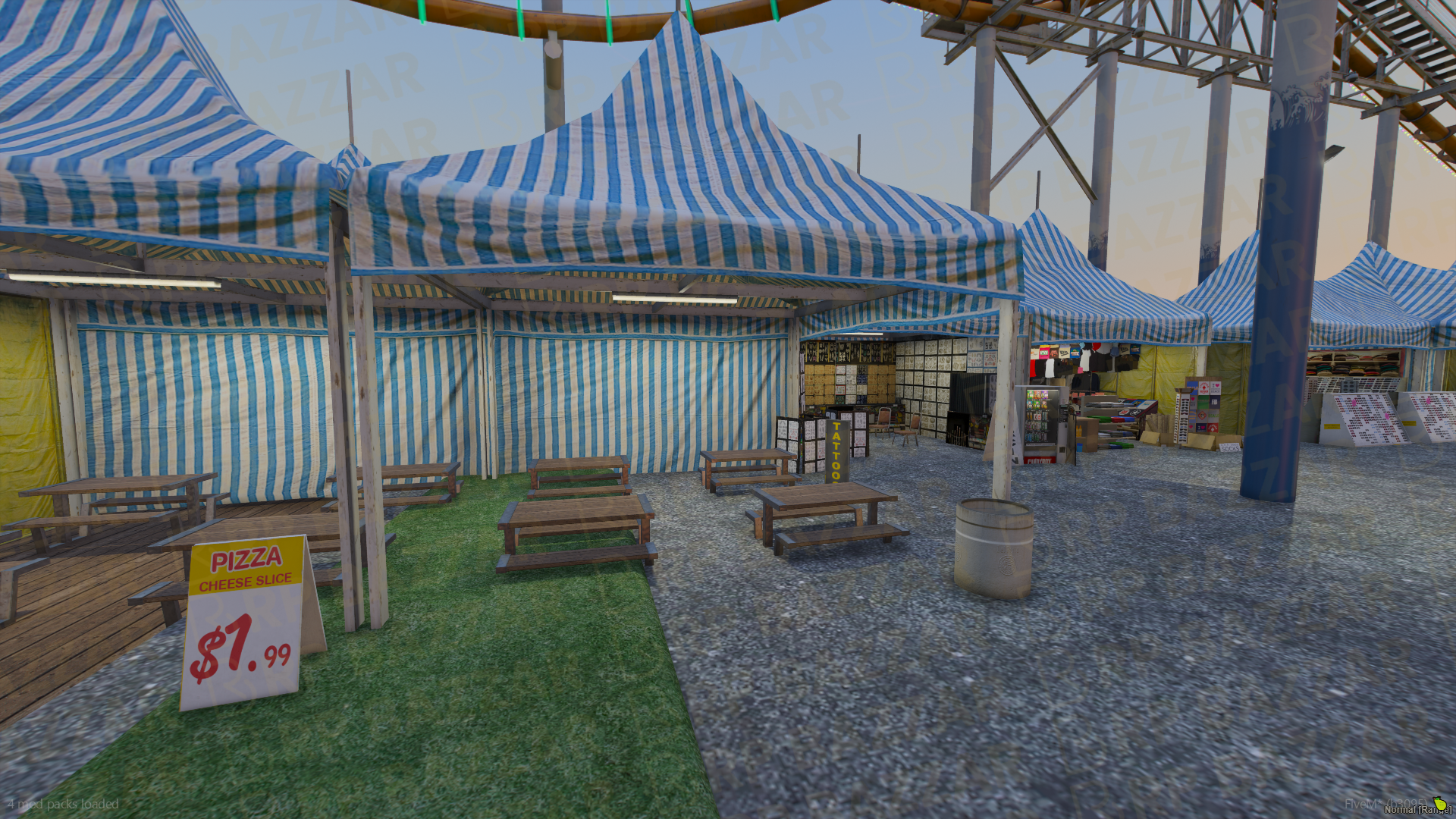Vibrant Park & Exterior FiveM MLO — GTA RP Interior — ESX QB QBOX — RPBazzar