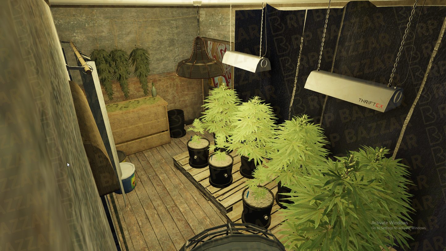 Industrial Gang Clubhouse FiveM MLO — GTA RP Interior — ESX QB QBOX — RPBazzar