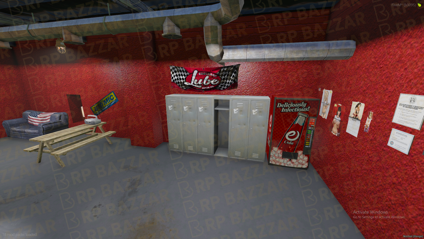 Speed Mechanic Shop FiveM MLO — GTA RP Interior — ESX QB QBOX — RPBazzar