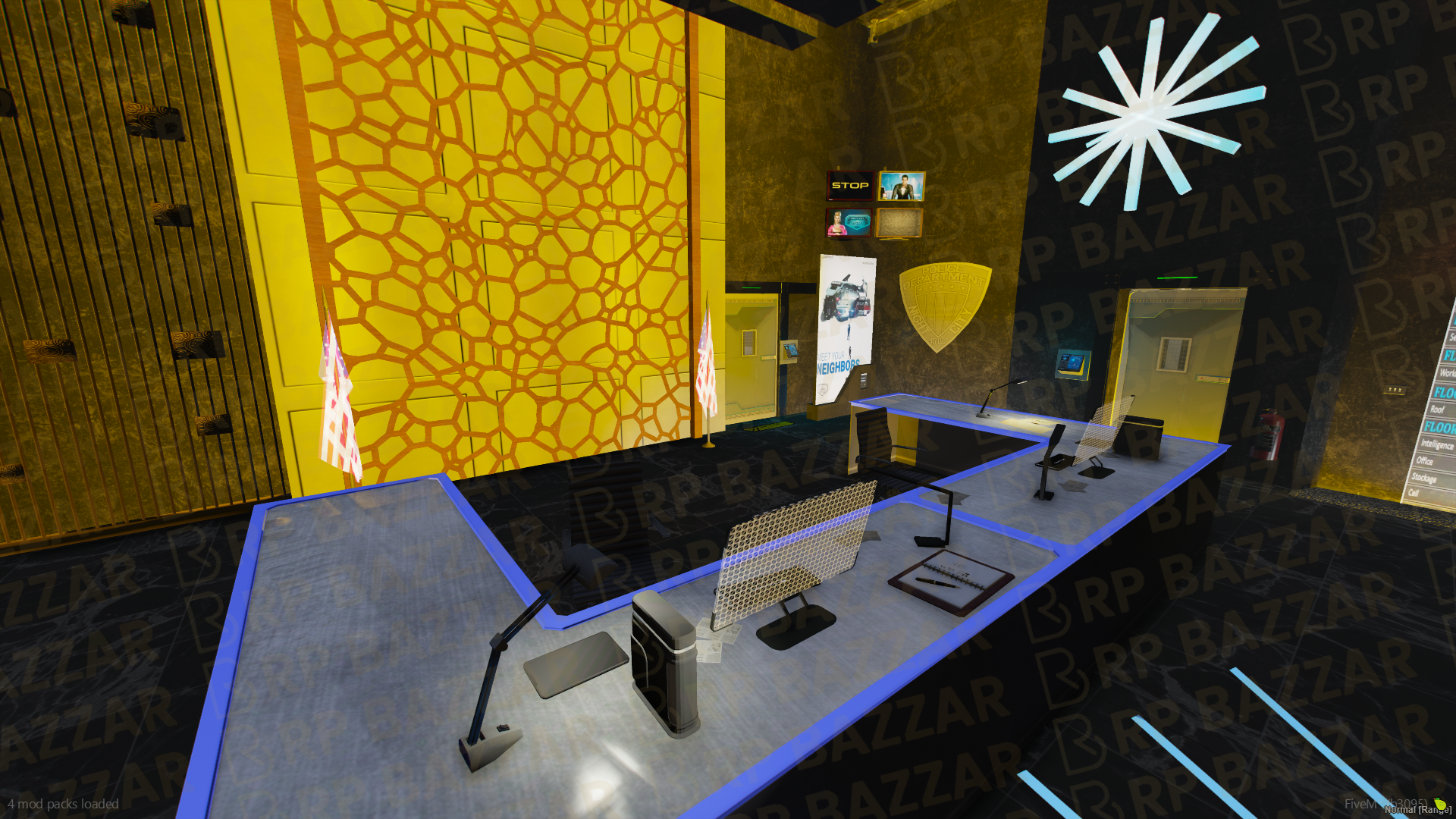 039.Police Station FiveM MLO — rpbazzar