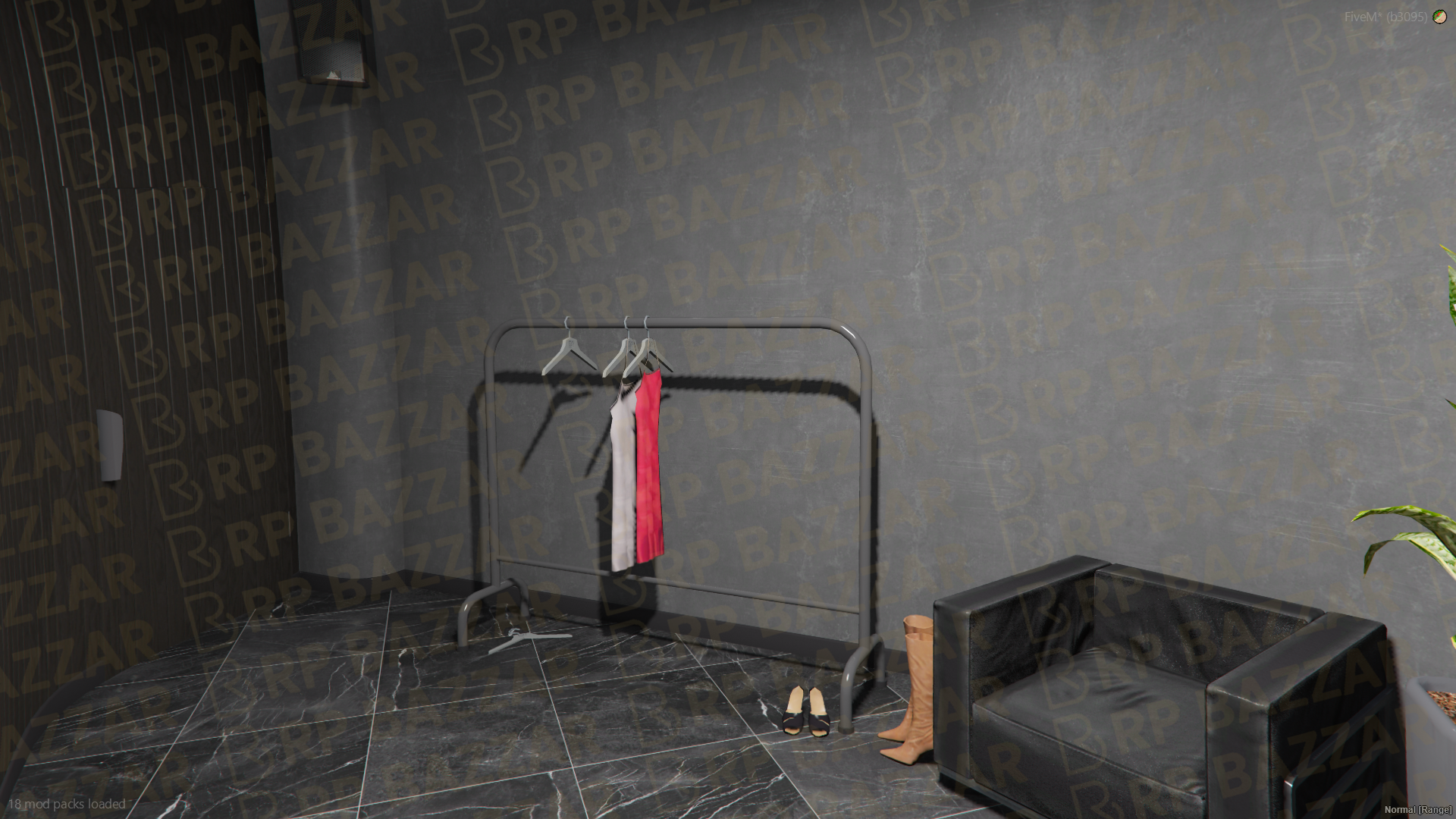 Elite Clothing Store FiveM MLO — GTA RP Interior — ESX QB QBOX — RPBazzar