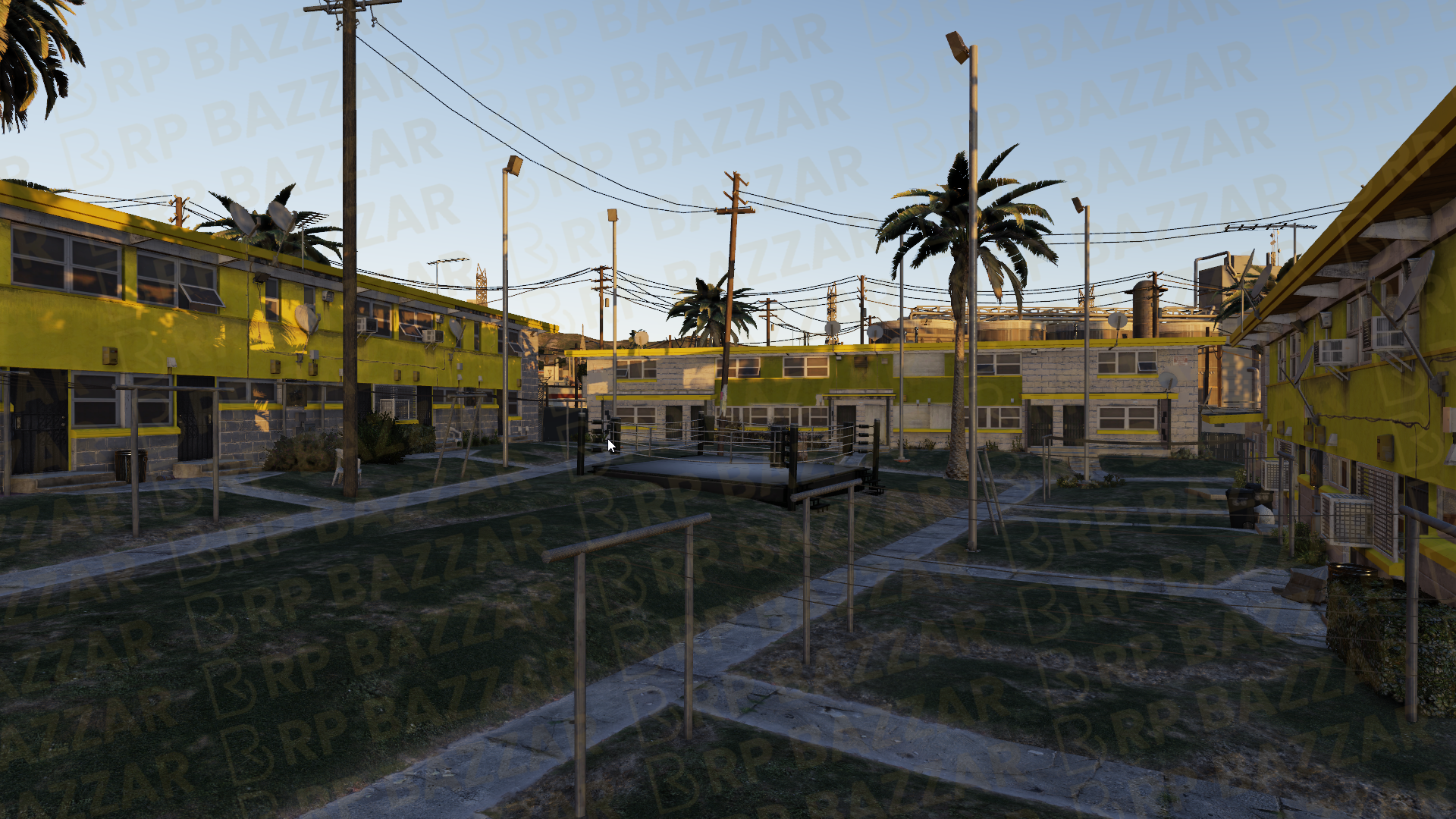Gritty Gang Stash House FiveM MLO — GTA RP Interior — ESX QB QBOX — RPBazzar