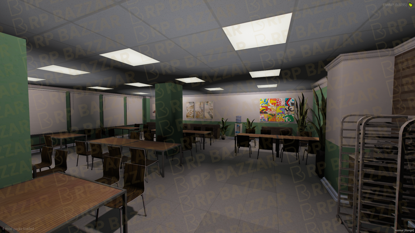 County Police Station FiveM MLO — GTA RP Interior — ESX QB QBOX — RPBazzar