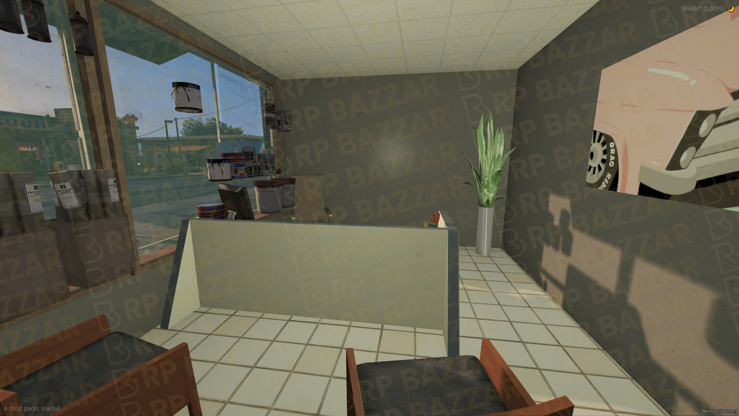 Yellow Taxi Depot FiveM MLO — GTA RP Interior — ESX QB QBOX — RPBazzar