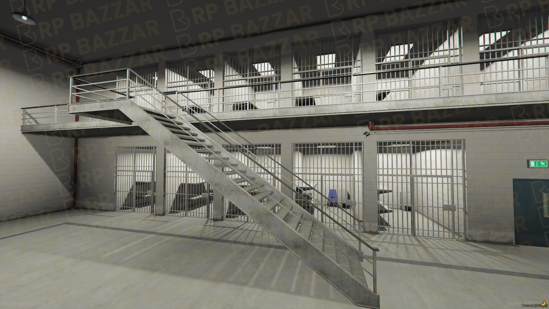 State Prison FiveM MLO — GTA RP Interior — ESX QB QBOX — RPBazzar