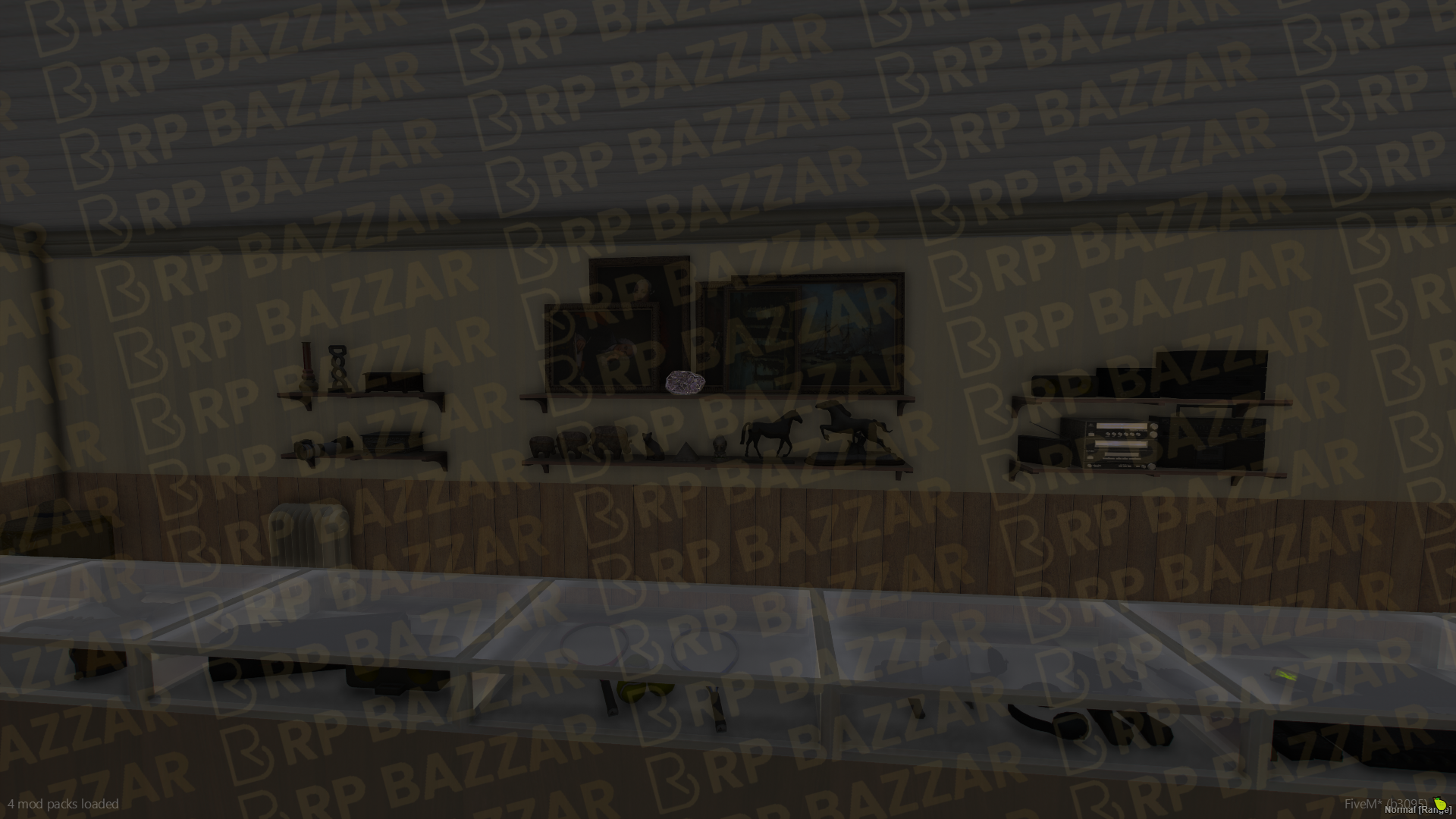 Vintage Pawn Shop FiveM MLO — GTA RP Interior — ESX QB QBOX — RPBazzar