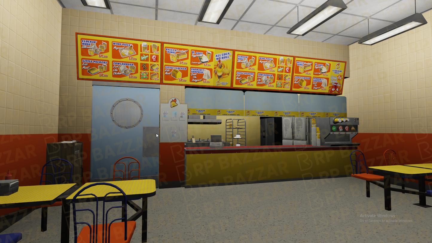 Busy Ramen Shop FiveM MLO — GTA RP Interior — ESX QB QBOX — RPBazzar