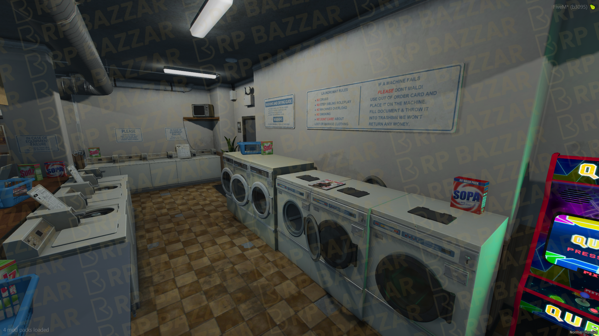 Corner Laundry Place FiveM MLO — GTA RP Interior — ESX QB QBOX — RPBazzar
