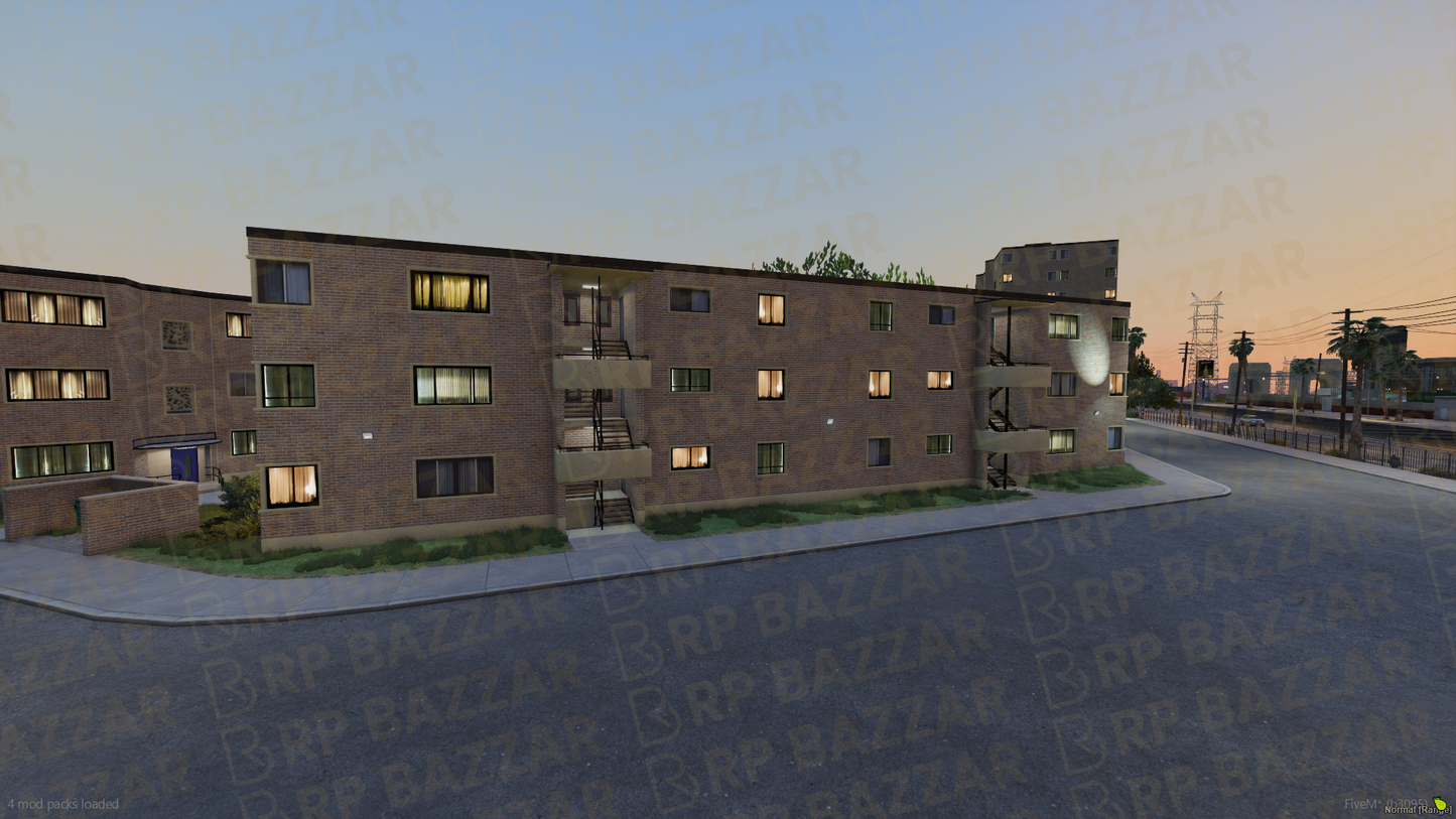 Coastal House Exterior FiveM MLO — GTA RP Interior — ESX QB QBOX — RPBazzar