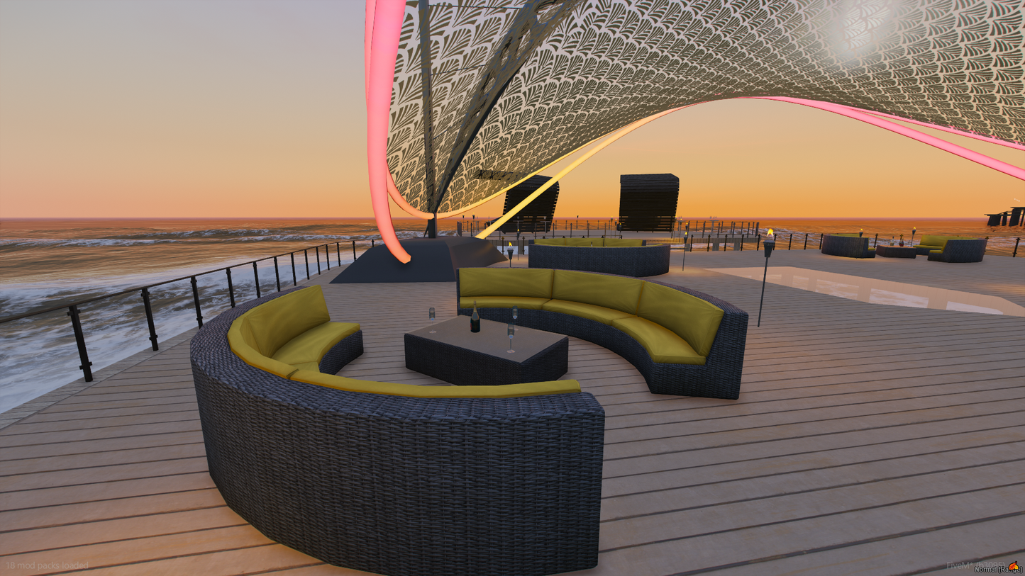 Lagoon Beach Sided Area FiveM MLO — GTA RP Interior — ESX QB QBOX — RPBazzar