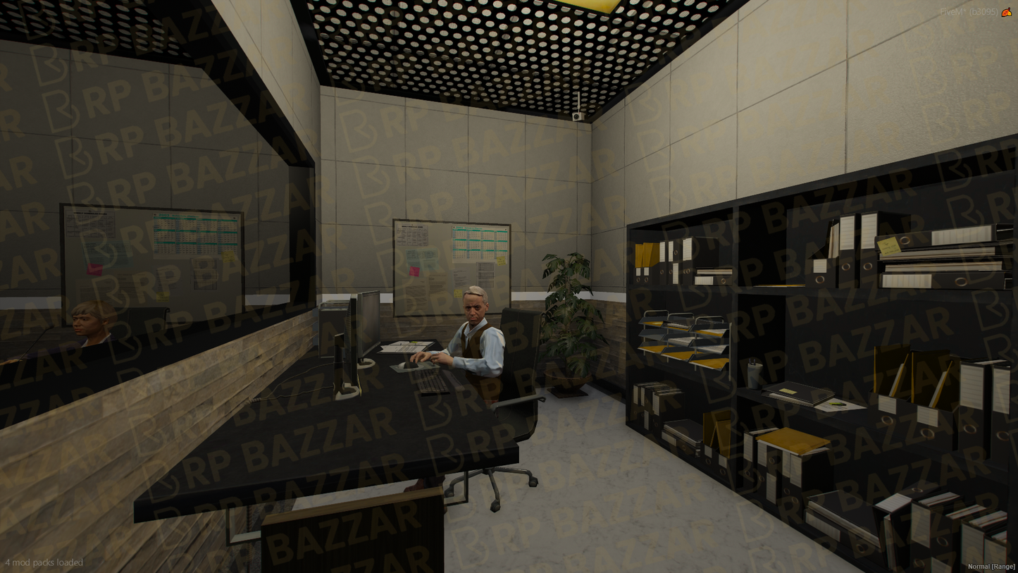 Coastal Police Station FiveM MLO — GTA RP Interior — ESX QB QBOX — RPBazzar