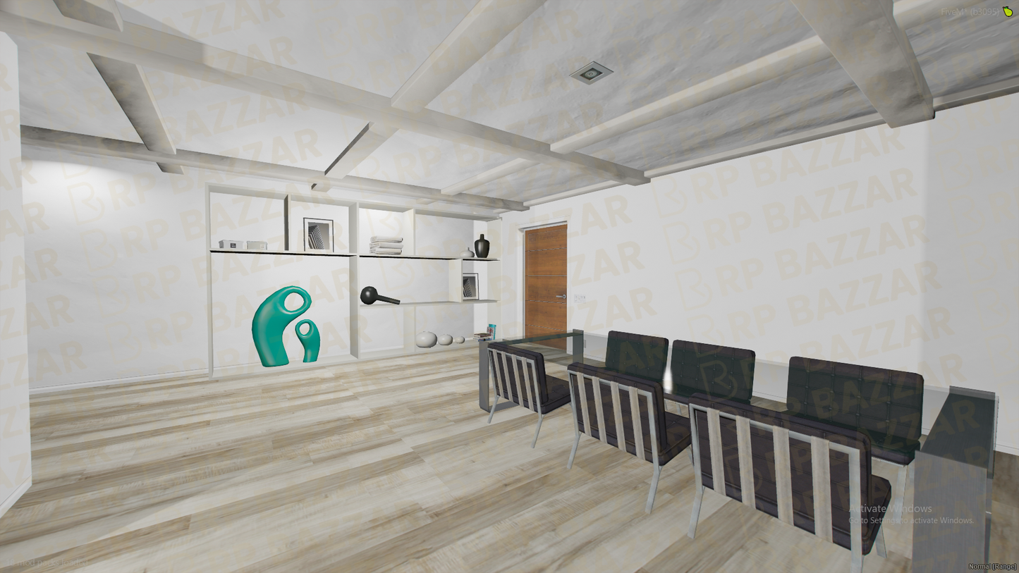 Smoky House FiveM MLO — GTA RP Interior — ESX QB QBOX — RPBazzar