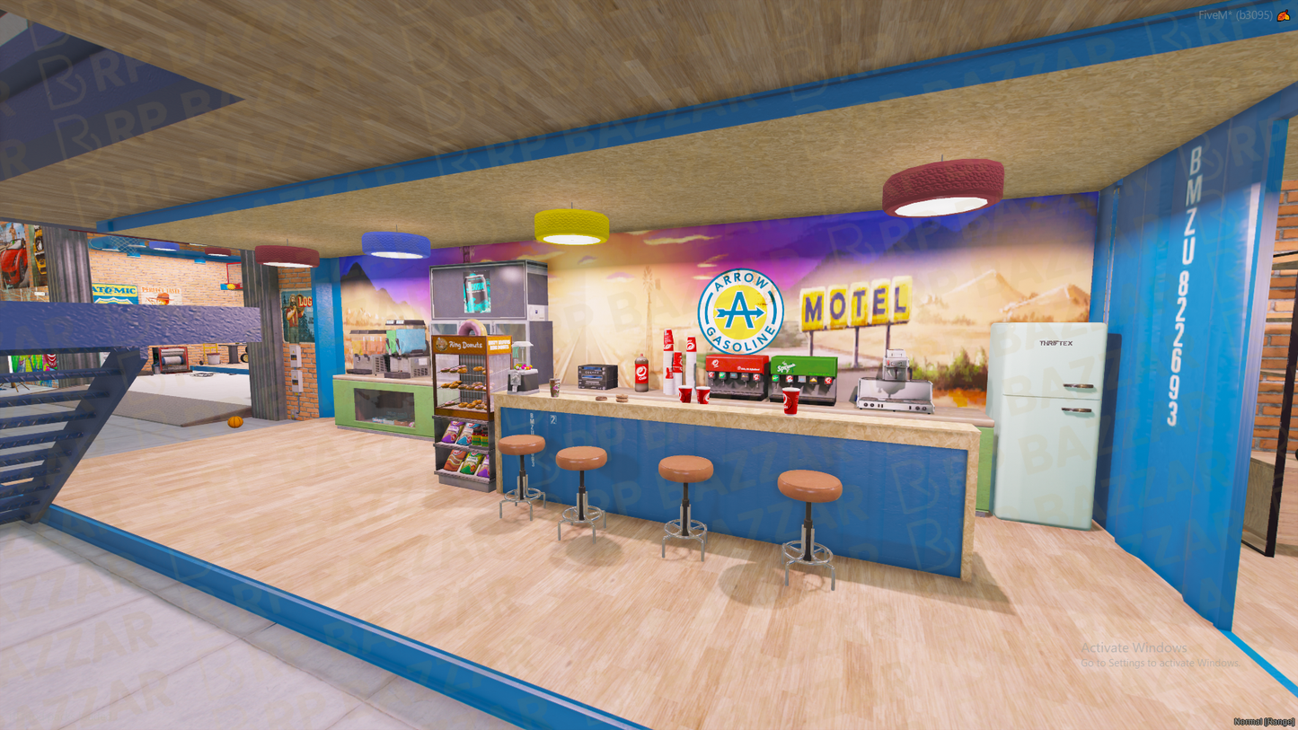Exclusive Mechanic Shop FiveM MLO — GTA RP Interior — ESX QB QBOX — RPBazzar