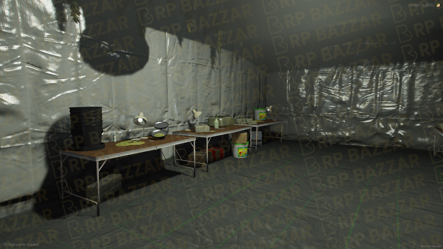 Fortified Drug Lab FiveM MLO — GTA RP Interior — ESX QB QBOX — RPBazzar