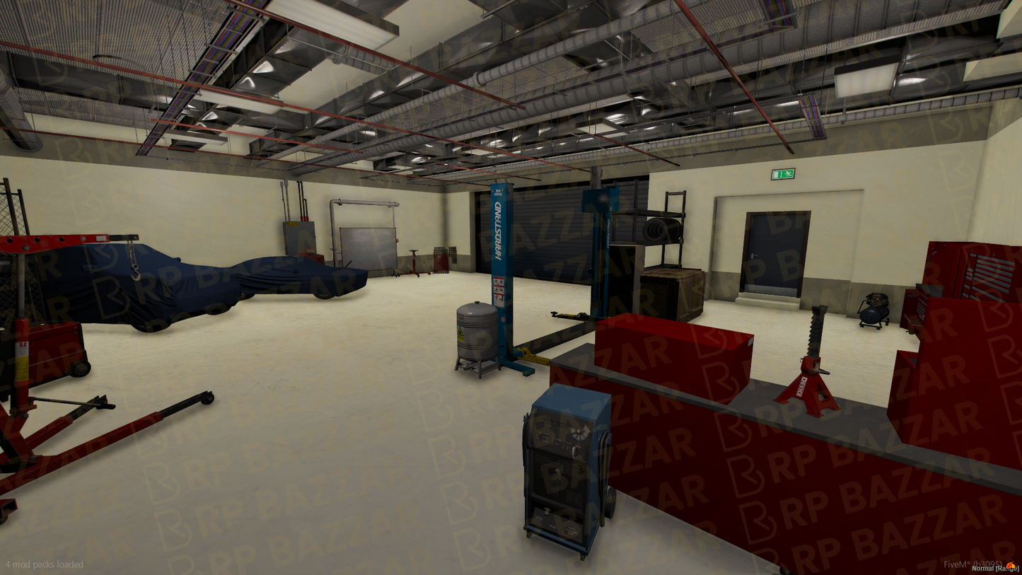 Guardian Police Station FiveM MLO — GTA RP Interior — ESX QB QBOX — RPBazzar