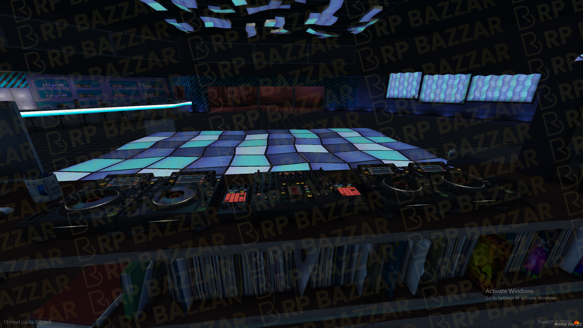 Dark Nightclub FiveM MLO — GTA RP Interior — ESX QB QBOX — RPBazzar