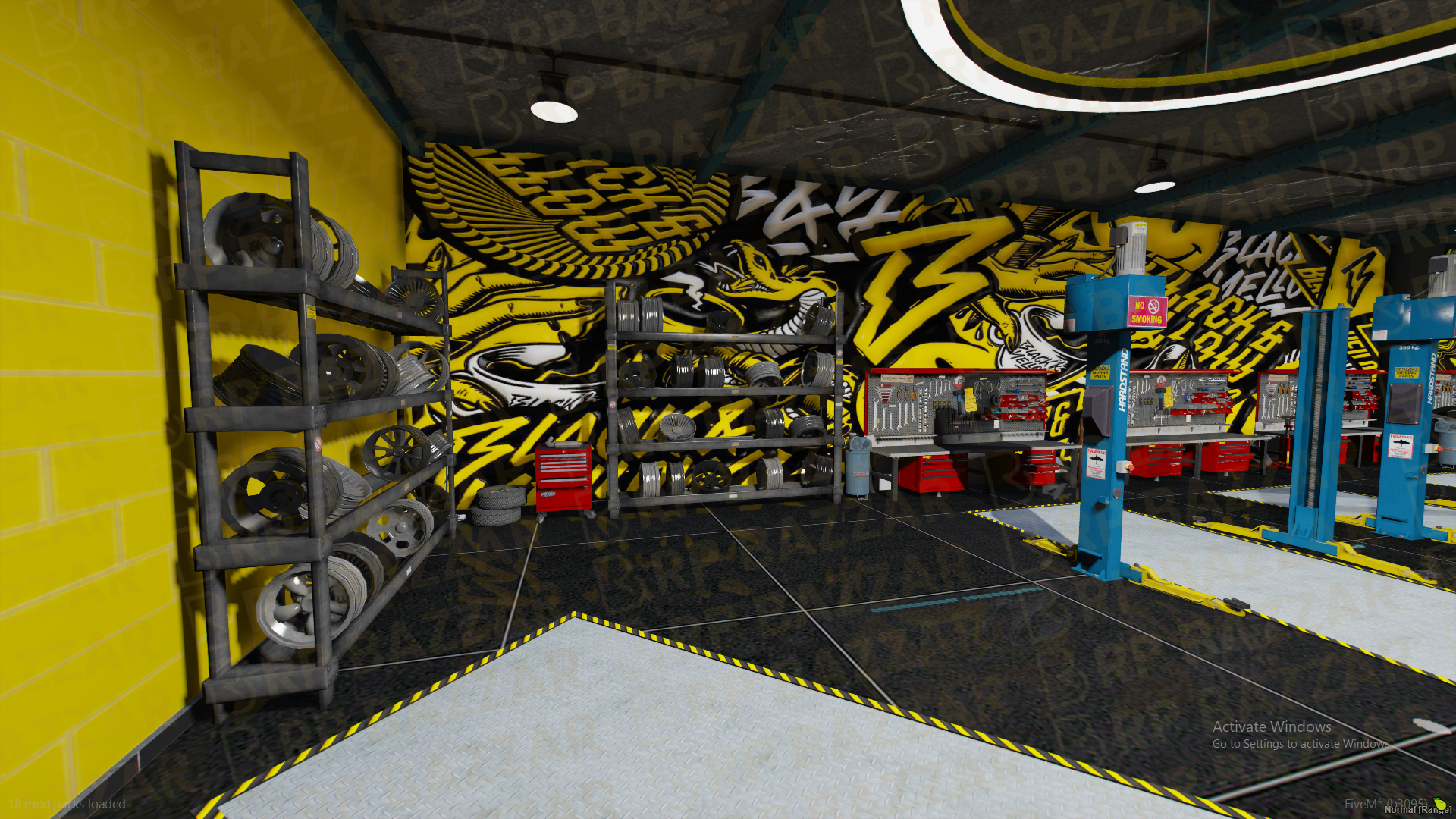 Downtown Mechanic Shop FiveM MLO — GTA RP Interior — ESX QB QBOX — RPBazzar